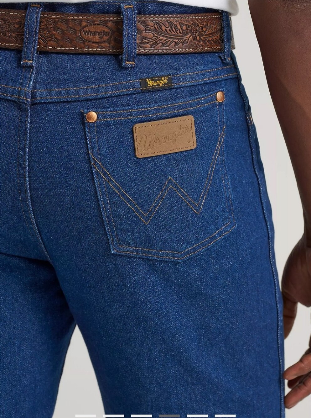Wrangler® Cowboy Cut® Slim Fit Jeans 34x32 - Picture 4 of 9